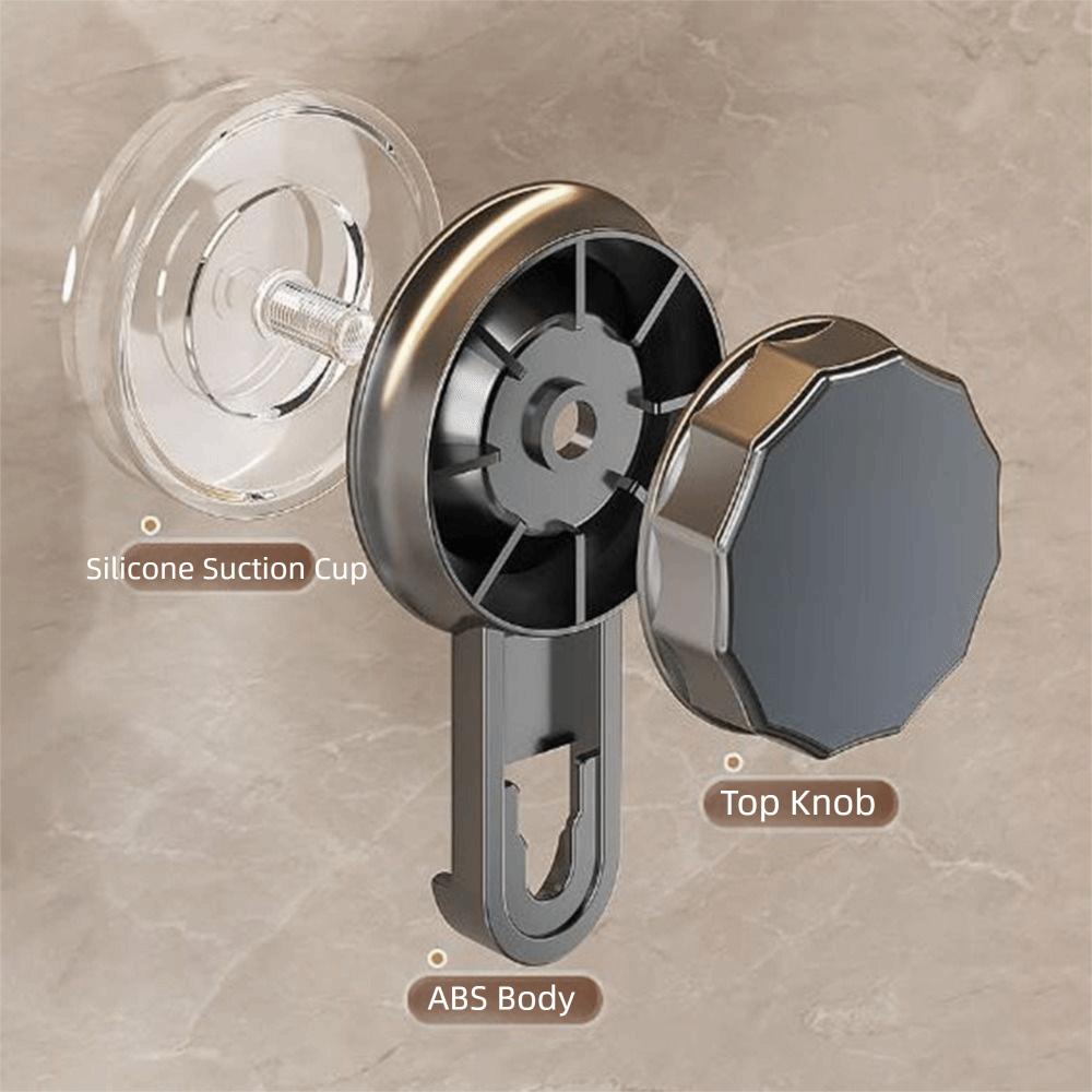 Wall Mounted Suction Cup Pot Lid Rack Carbon Steel Cutting Board Storage Rack Kitchen