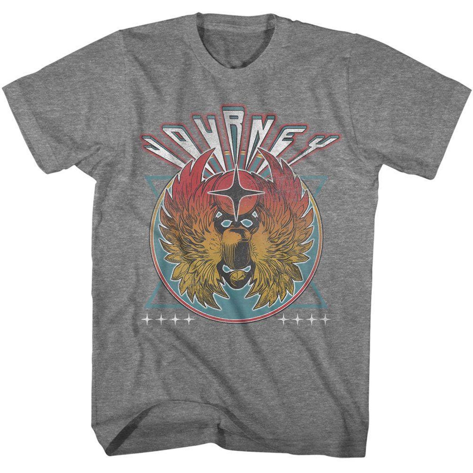 Journey Stars Graphite Heather T-Shirt XL