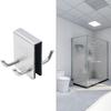 Towel Hooks Shower Hook Without Drilling 304 Stainless Steel Back Hanging Double-sided Multifunctional Brand New
