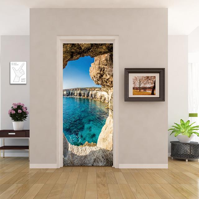 Adesivo Da Parete Per Bagno Con Orchidee Grandora, 20x21 Cm, Rimovibile E Autoadesivo, Decorazione Porta WC