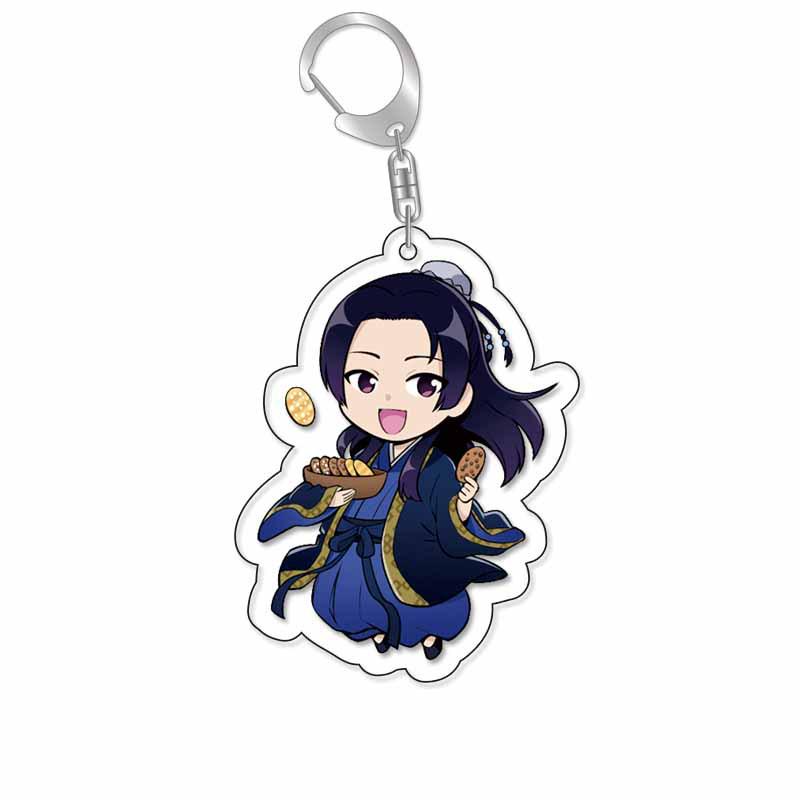 The Apothecary Diaries Acrylic Keychain: Cat Characters - Gaoshun, Jinshi & Gyokuyouhi Pendant