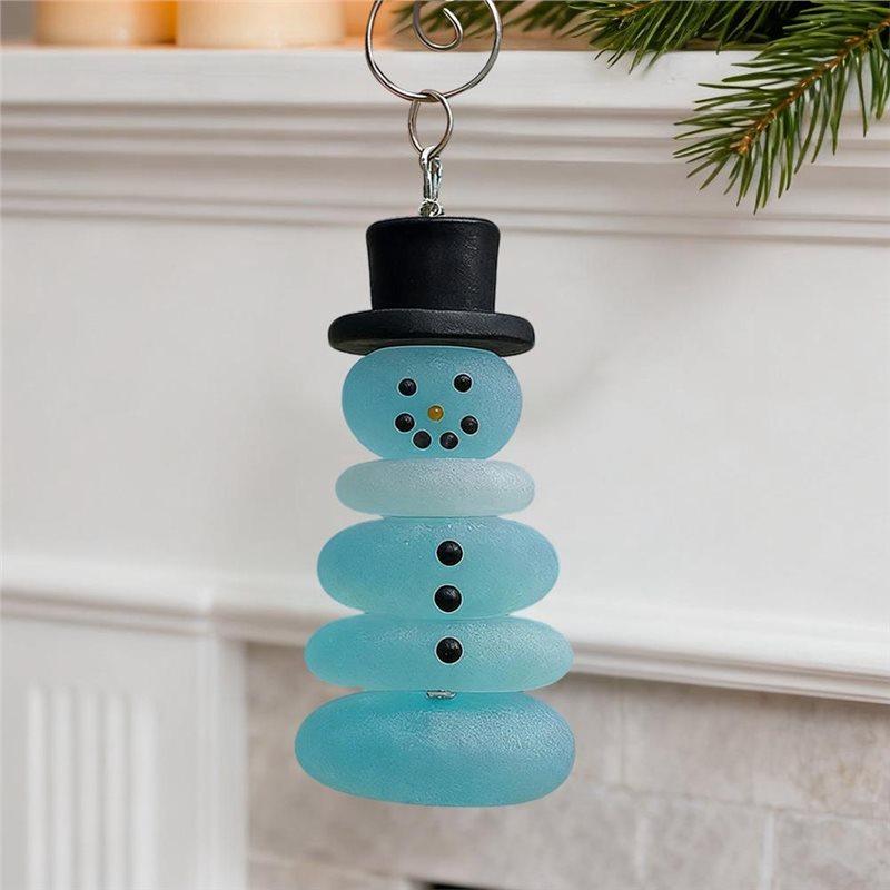 Christmas Coastal Ornaments Christmas Tree Decor Sea Snow Man Christmas Ornament Set For Tree