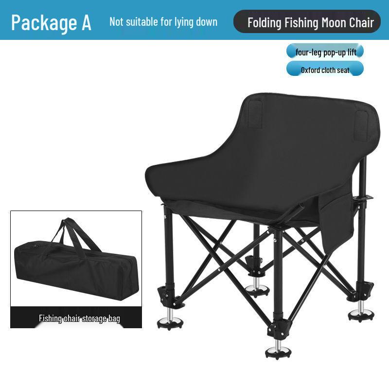 A1R Adjustable All-Terrain Folding Moon Fishing Chair