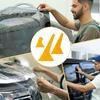 Car Window Film Squeegee Yellow Thick Plastic Triangle Tip Scraper for Vinyl Wrap Sticker Auto Window Tint Film Install Tool