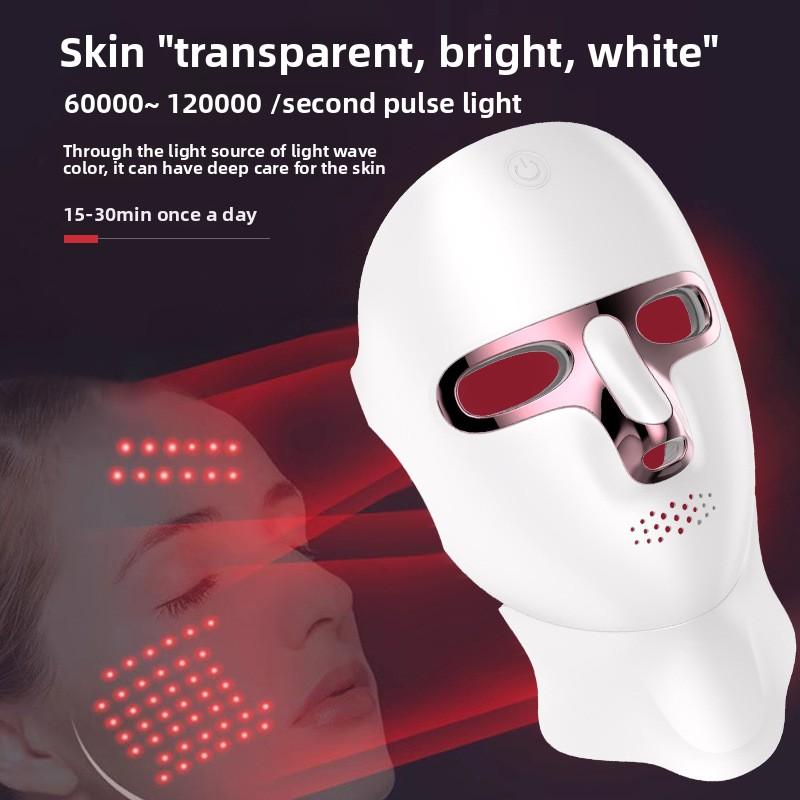 Skin Rejuvenation Mask Beauty Instrument Beauty Mask Instrument Color Light Mask Seven-color Spectrometer Convenient Color Light Instrument