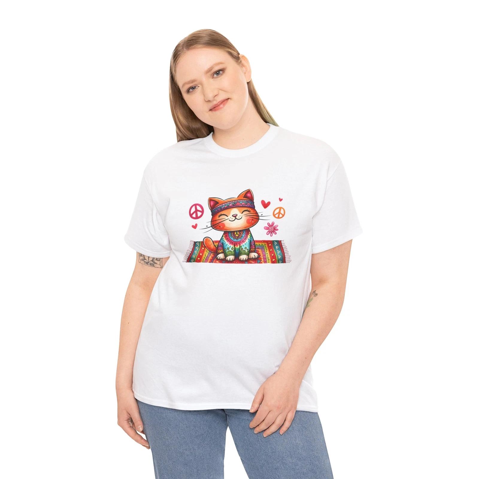 Take It Easy T-Shirt | Chill Vibes Hippie Tee | Groovy Relaxed Shirt S