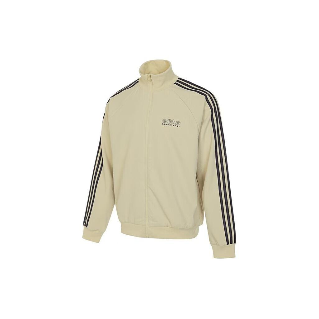 adidas Basketball Select Jacket Asia Sizing Beige Men s IR9255 XL