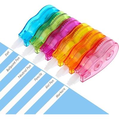 Eclet Correction Tape - Pack Of 2 Pcs Correctionstationary Items, Correction Pen Tape (Any 2 Rando Tape 12 Meter X 5 Mm,
