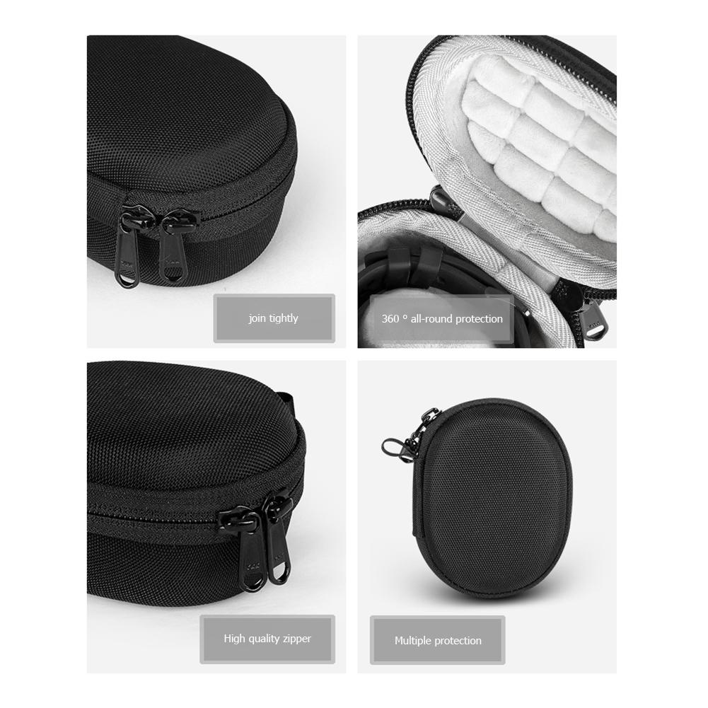 Cutie portabilă EVA pentru un singur ceas, de călătorie, organizator de depozitare ceasuri, suport ceas, impermeabilă, cu fermoar, pentru ceasuri inteligente