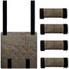24TE Bunk Bed Ladder Pad with Adjustable Strap Bunk Bed Ladder Cover,Ladder Step Pad Lofts Bed with Anti Slip Dot On Bottom