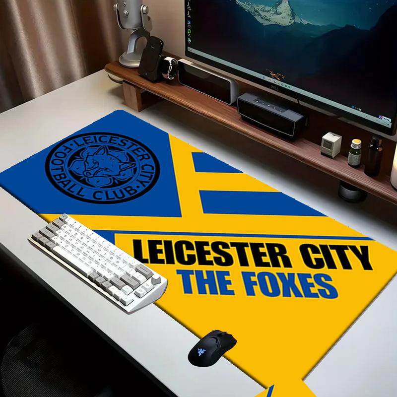 Leicester City Football Club Mouse pad Office Desk Mat, Gaming Mouse Pad Mousepad, keyboard pad,Heavy-Duty Non-Slip Rubber Backing, Gift