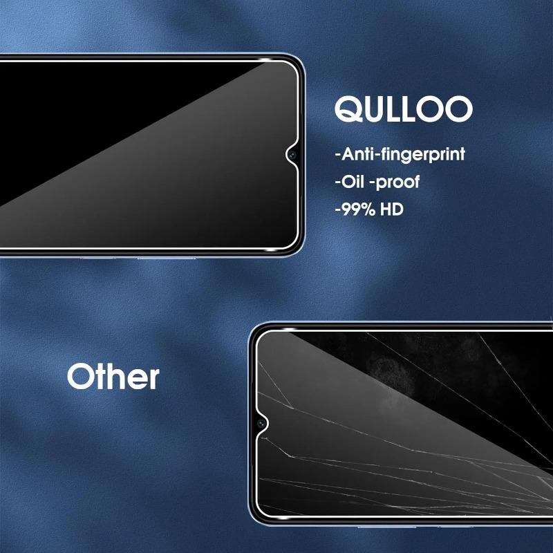 4-teilige hochauflösende gehärtete Folie HD + Xiaomi hochwertiges gehärtetes Glas für Redmi A3 Displayschutzfolie