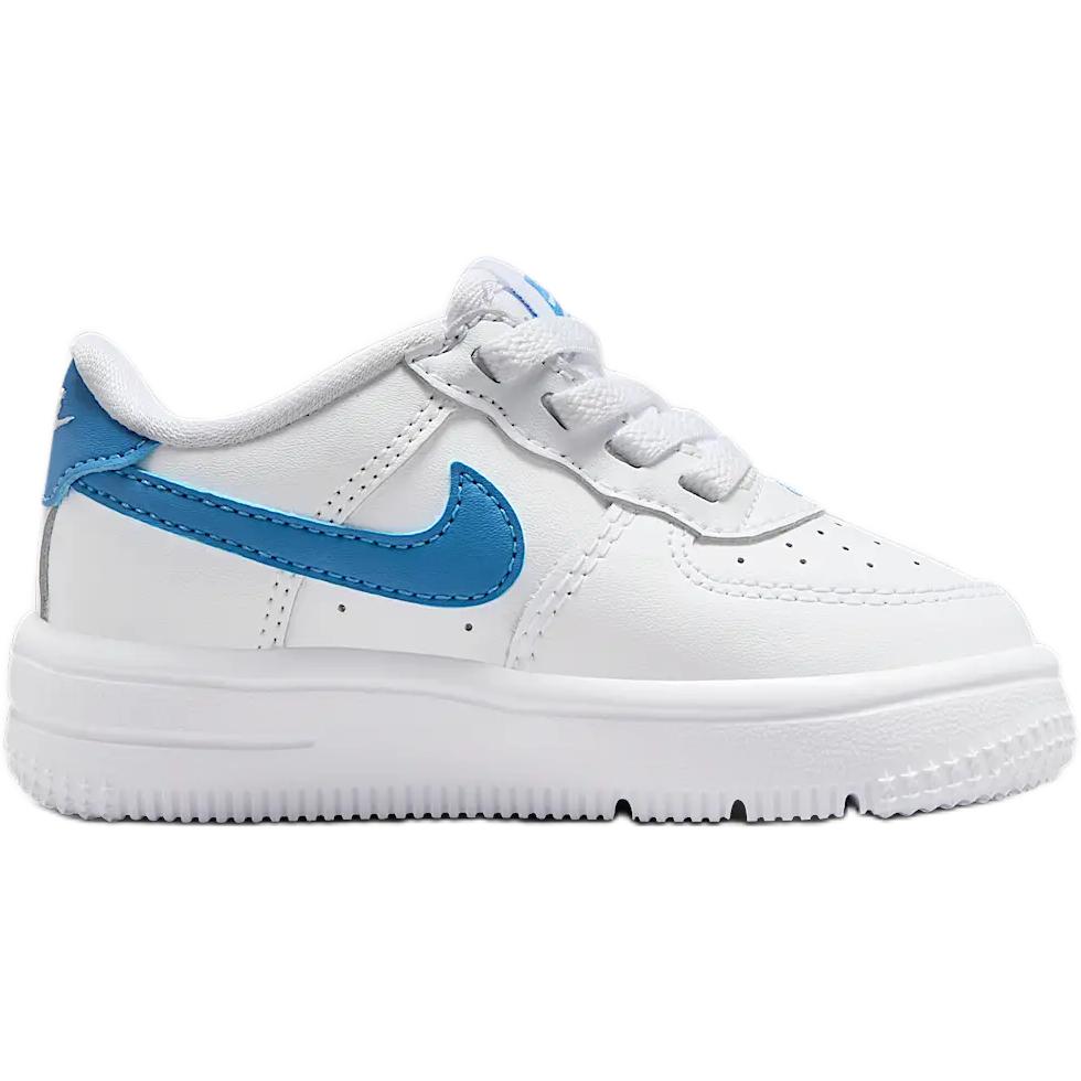 New Nike Air Force 1 Slip Resistant Shock Absorbers Low Top Toddler Shoes White Infant And Toddler FN0236-115