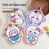 Cute & Soft Hanging Lamb Hand Towel - Non-Linting, Thickened, Water-Absorbent, Ideal for Household Use