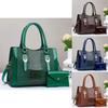Stylish And Versatile Women's Bucket Bag Set With Spacious Design And Premium Pu Material
