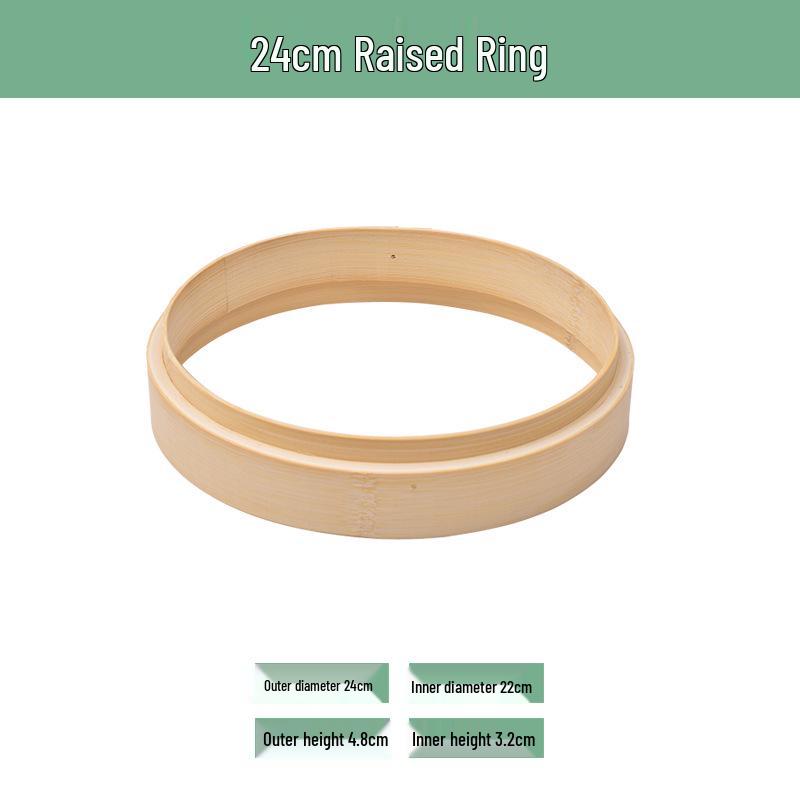 Portable Bamboo Steamer Basket with Lid for Mantou, Baozi, Xiaolongbao – Stackable Woven Design