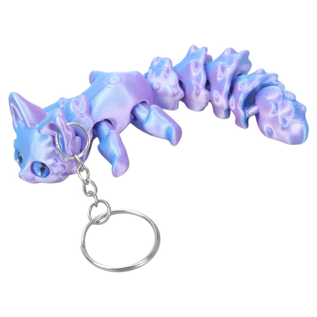 High Precision 3D Fox Key Chain Charm Lightweight Portable Keyring Accessory For Anime Fans and Gift Collector