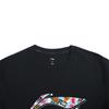 Li-Ning College Style Breathable Comfortable Versatile Round Neck Short Sleeve T-Shirt Men Tops Standard-Black ATSV701-1