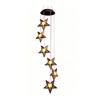 Solar Wind Chime Light, Star Sun Moon Wind Chime Solar Light, Outdoor Hanging Wind Chime, Solar Powered Garden Light for Patio Balcony Porch Terrace