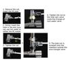 1 szt. Adapter do wody zasilającej RO 3/4'' do 1/4'' z zaworem kulowym odcinającym i trójnikiem kranu