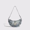 Washable Denim Bag - High-end Retro Dumpling Bag - Single Shoulder Bag for Hand Carrying or Cross-body Style - Women's Bag