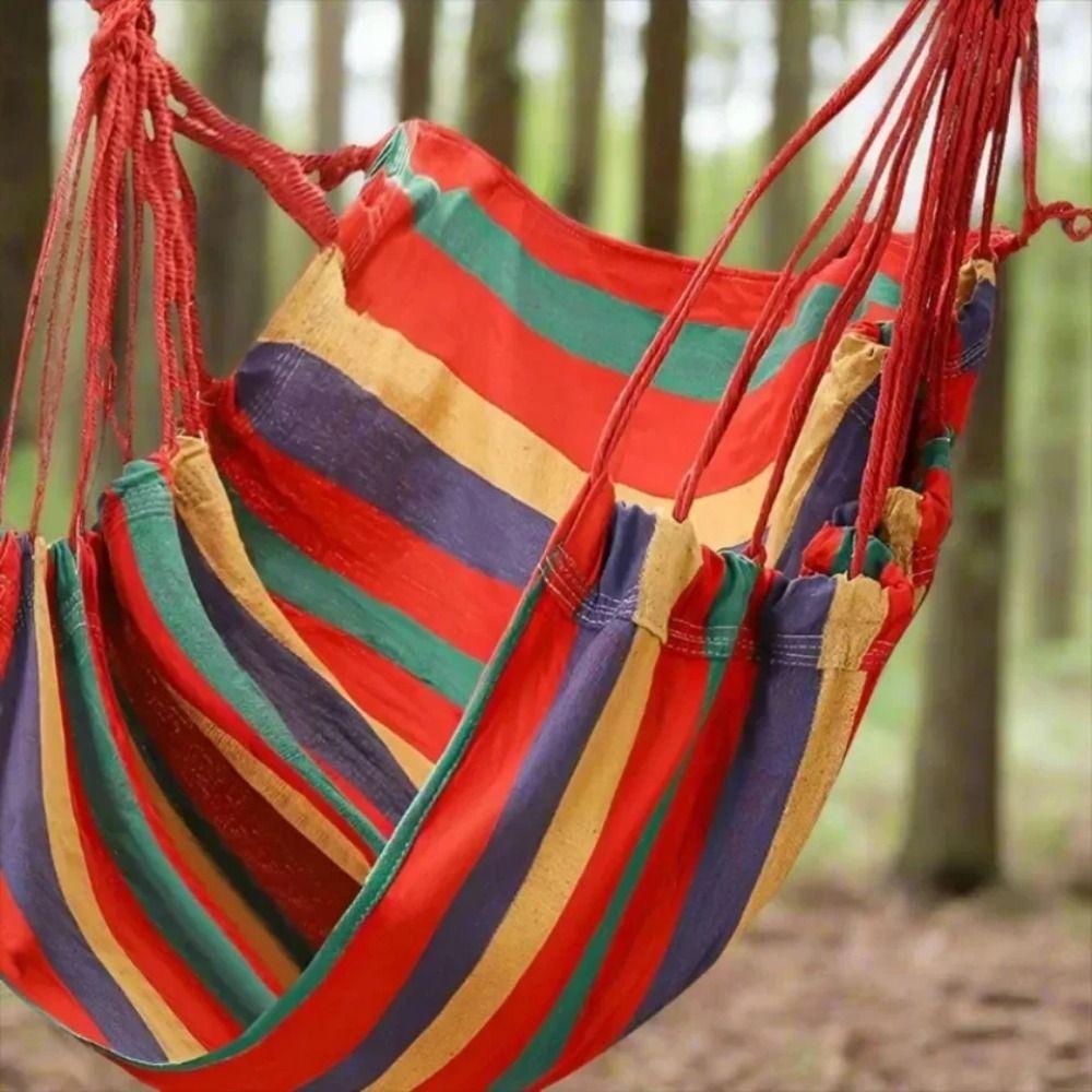 Comfortable Dormitory Hammock Chair Thicken Outdoor Hanging Chair  Patio Relaxation