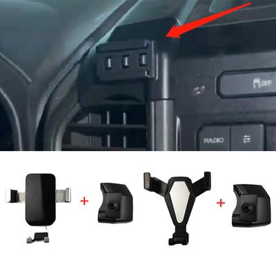 1 Set Kunststoffmaterial Für 2019-2023 Ford F150 Raptor Schwerkraft-Gestänge Spezieller Auto-Handyhalter Feste Halterung Ständer Mobil