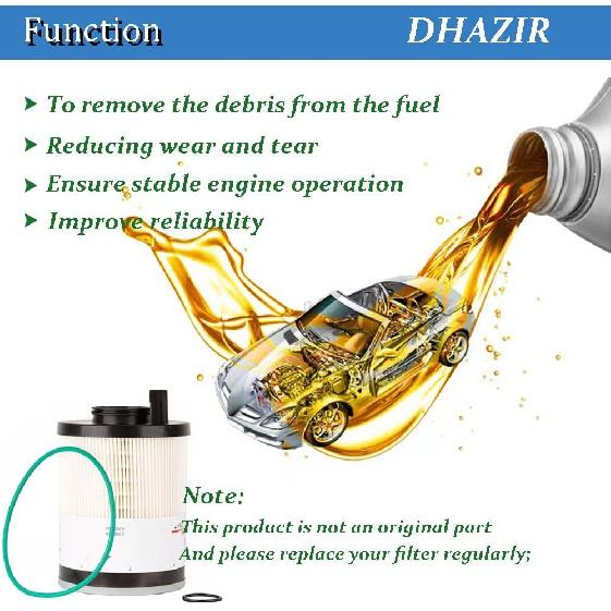FS20083 Fuel Filter Water Separator Kit Compatible with Freightliner Cascadia Cummins ISX X12 X15 DD13 DD15 DD16 Detroit Diesel Engines Replaces