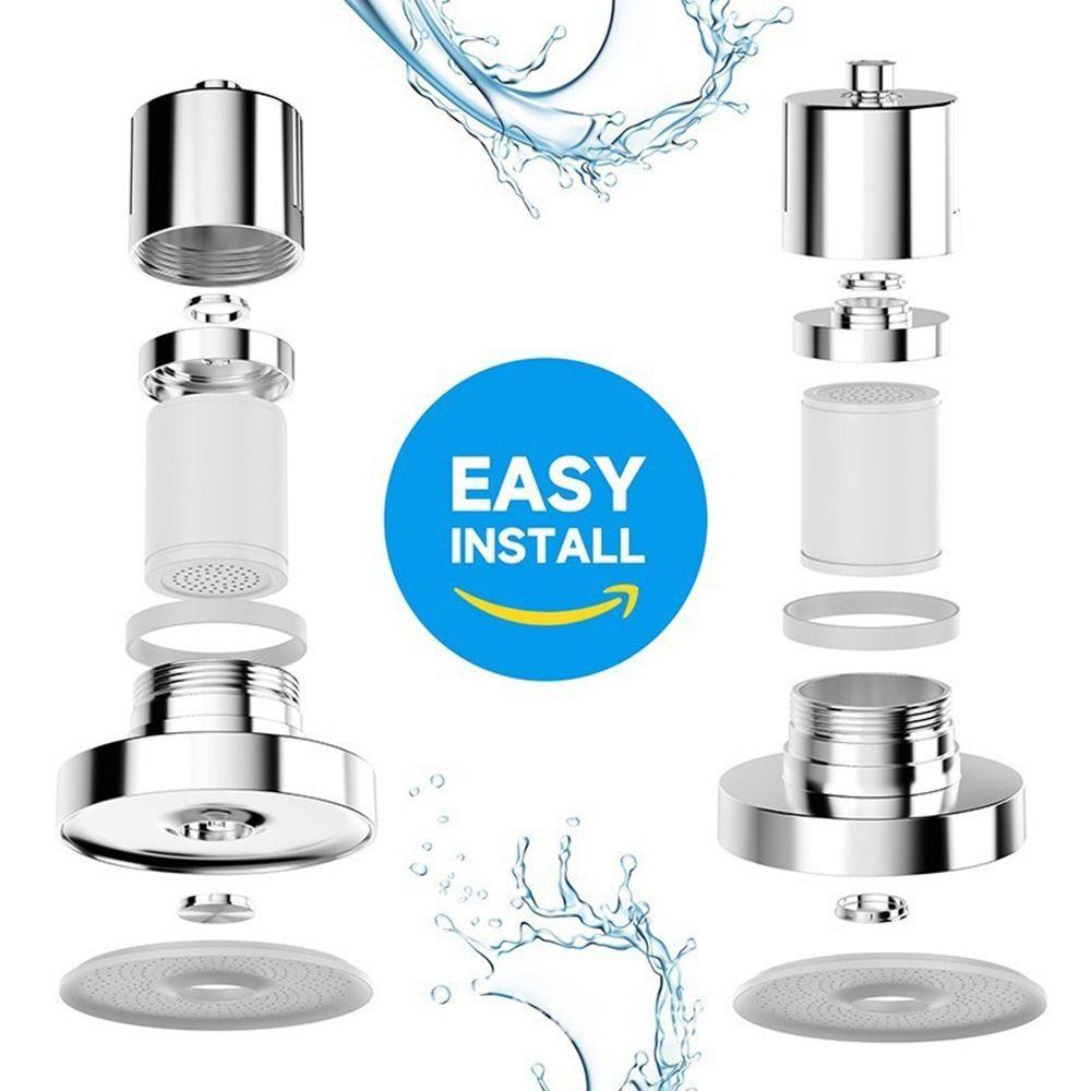 Pommeau de douche filtrant pour des cheveux plus sains sous pression Protège les cheveux Pommeau de douche à filtration minérale