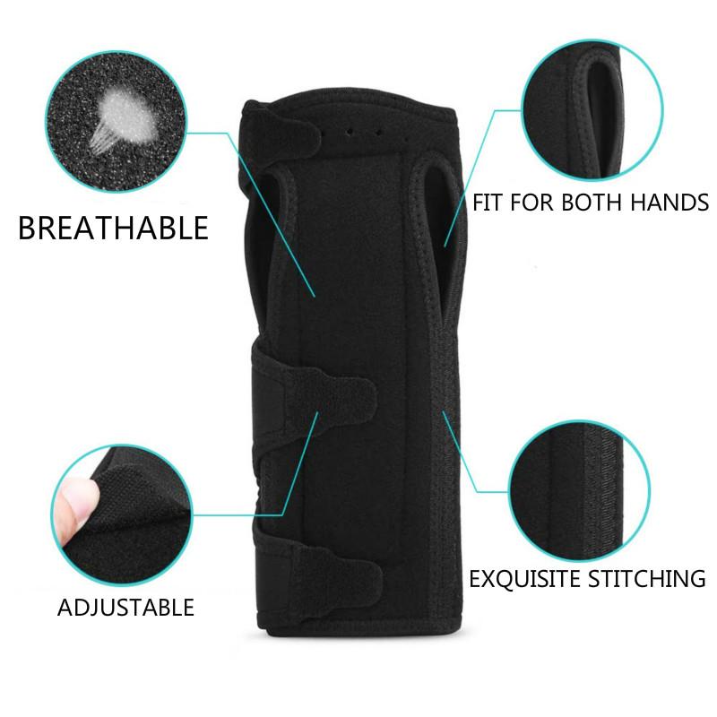 Adjustable Wrist Brace for Carpal Tunnel Pain Relief Support Right Left Hand Unisex Arthritis Tendonitis