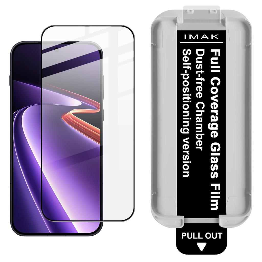 For OnePlus Ace 6 Ultra 5G Glass IMAK Dust-free Cabin Full-screen Tempered Glass Film Supports Fingerprint Unlock