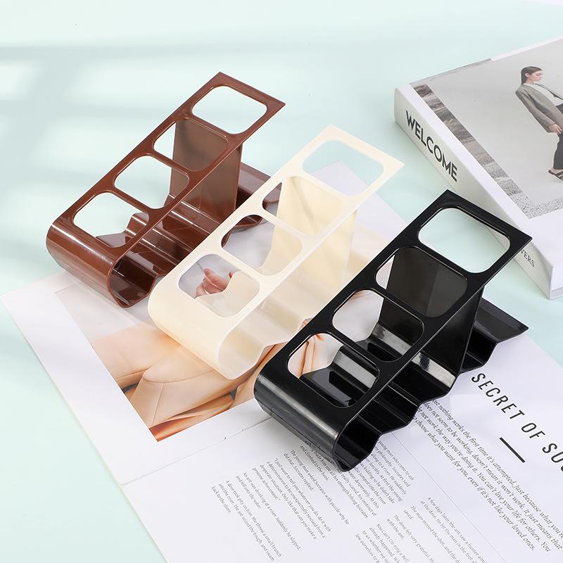 4-mřížový úložný regál Stojan na dálkové ovládání TV a klimatizace Stolní police Organizér na drobnosti Domácí kancelář Úložné držáky