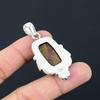 Friendship Day Deal Radiant Natural Fruit Jasper 925 Silver Boho Pendant Jewelry