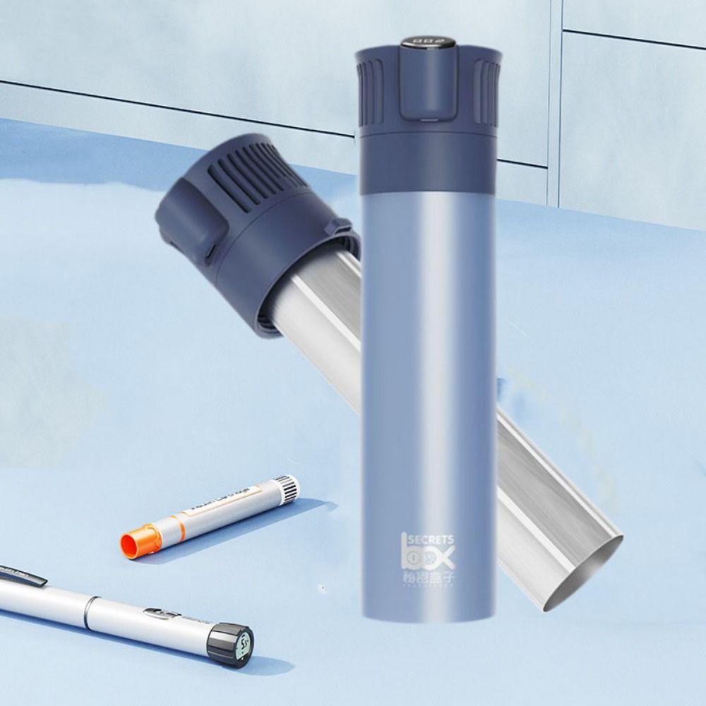 LCD Digital Display Insulin Cooler Box USB Charging Drug Refrigerated Cup  Travel