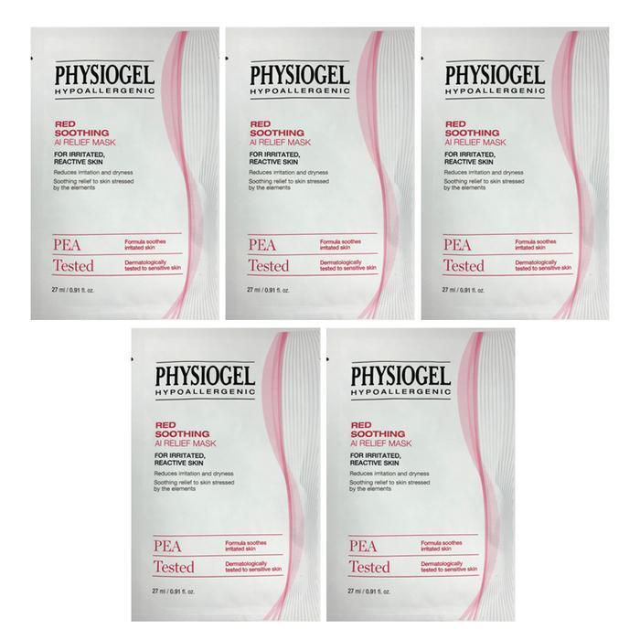Physiogel Red Soothing AI Relief Mask 27ml X 5 Sheets HIS (11715783)