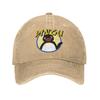 Pingu Noot Noot Washed Baseball Cap  Design Print Sun Trucker Hat Summer Men Women Hunting Camping Snapback Cap