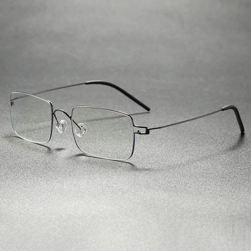 New Metal Framed Fashionable Glasses for , Casual Without Screws, Ultra Light for Daily Wear,Suitable for Men and Women