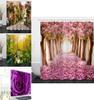 Stunning Waterproof Shower Curtains With Artistic Floral 3d Design For Modern Bathrooms