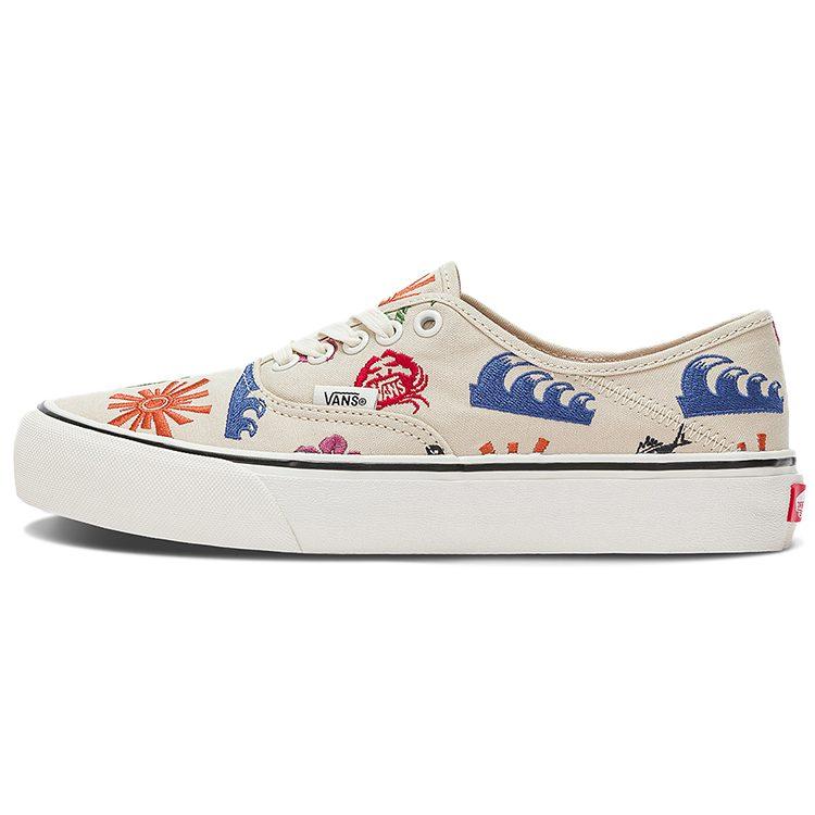 Vans Authentische Low-Top Freizeit-Skate-Schuhe Unisex Weiß VN0A5HYP2N1
