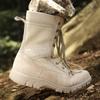 2025 neue Übergröße High-Top Militärstiefel Frühling und Sommer Outdoor Wanderschuhe Herren Stoßdämpfung, rutschfeste und abriebfeste taktische Stiefel