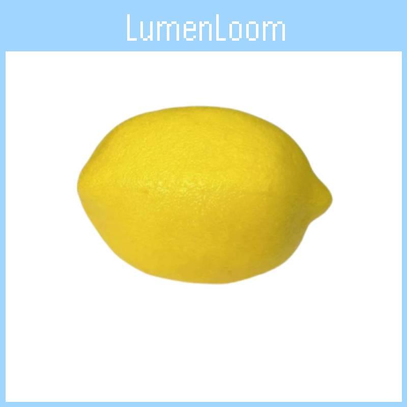 Fruit Simulation Artificial Lemon For Photography Prop And Decoration Furniture
