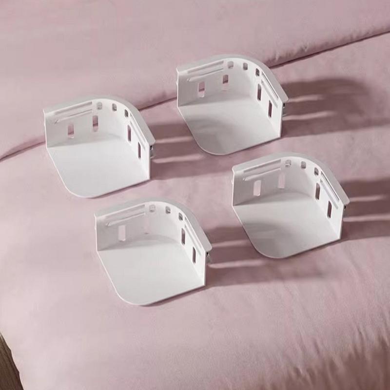 4pcs/set Bed Sheet Fasteners Sheet Ties Multifunctional Use Heavy Duty Bedsheet Corner Tightener Clips Home Supplies Fixator