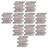 10Pcs Wall Sticker Self Adhesive Wallpaper 3 Dimensional Ceramic Tile Stickers Decoration