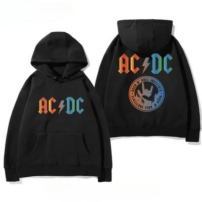 Fashion Men Women's Print Cool Rock Hoodies Vintage Street Hip Hop Punk Style Hooded Sweatshirts Autumn Casual Kids Hoodies Top