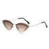 Fashion Cat Eye Sunglasses Simple Elegant Design Lightweight Comfortable Versatile Unisex Sunscreen Sunglasses 3863