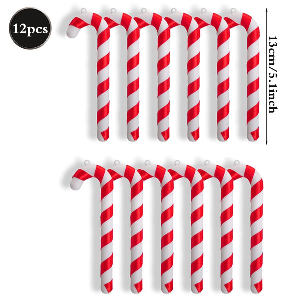 Christmas Decorations Santa Ladder Christmas Tree Ornaments Candy cane mirror ball Crafts Xmas Pendant Navidad Home Decoration