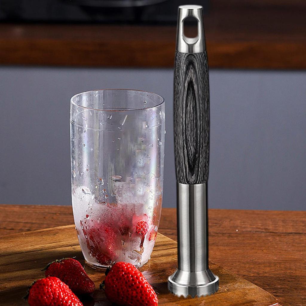 Cocktail Pestles Ice Crushing Tool Crushed Barware Professional Crusher Muddler Fruit Masher