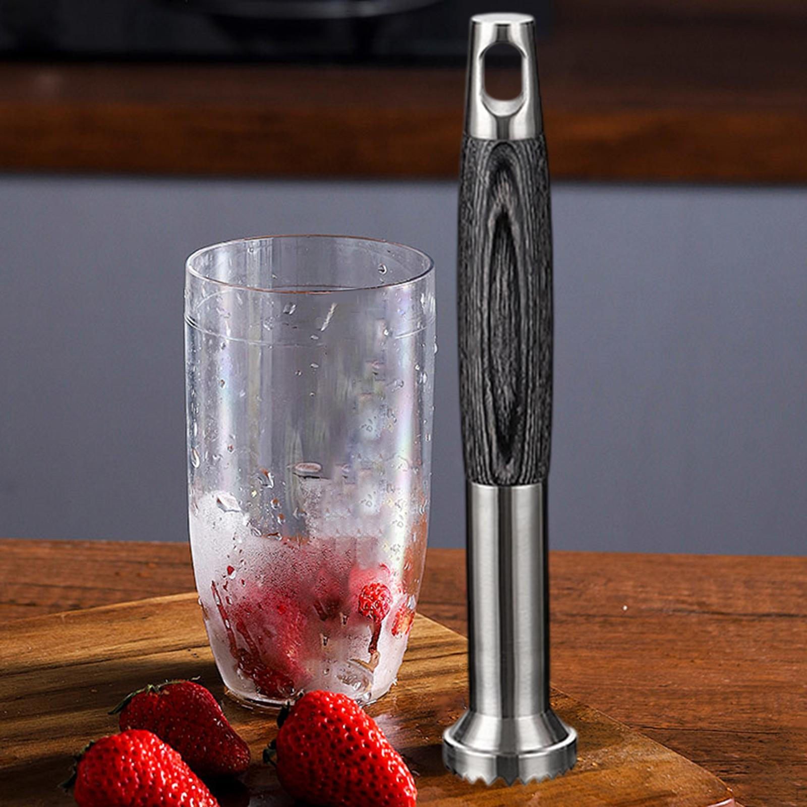 

Cocktail Pestles Ice Crushing Tool Crushed Barware Professional Crusher Muddler Fruit Masher 19.8cm