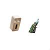 Elegant Multipurpose Tissue Dispenser Box with Peacock Animal Sculpture for Office Bedroom Living