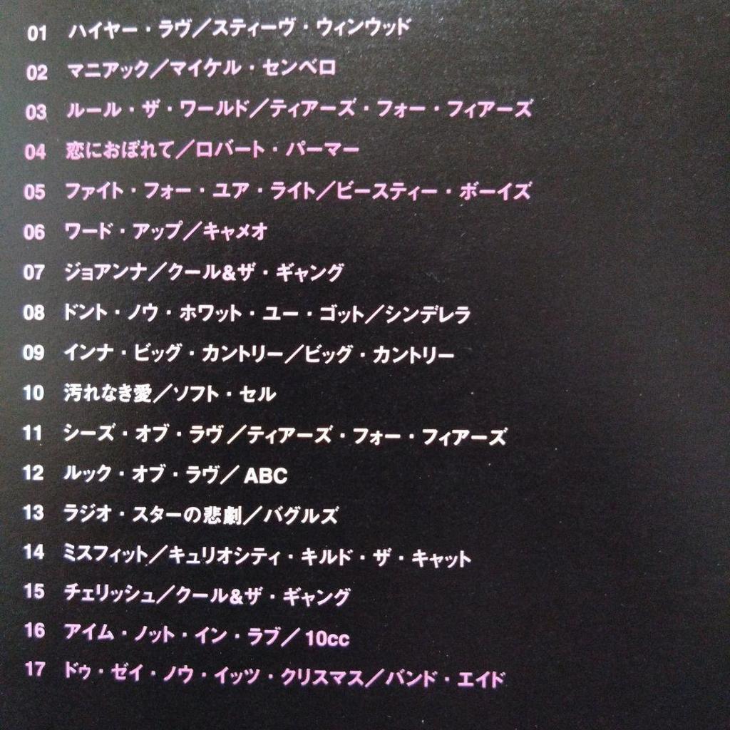 [USED] BEST OF THE 80's Omnibus 6 CD BOX